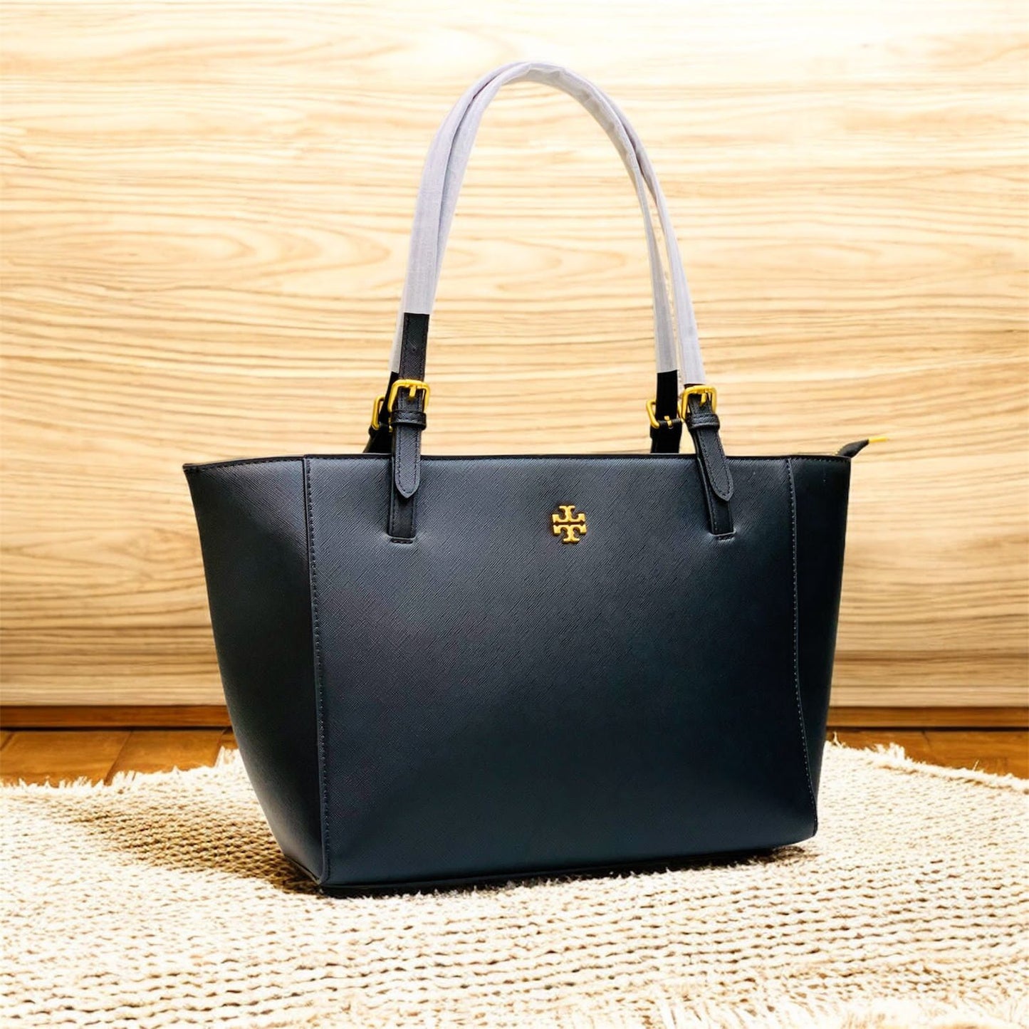 Tory Burch York Buckle Saffiano Leather Tote Bag