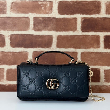 Gucci GG Milano small top handle bag (Black)