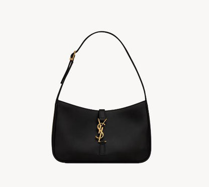 Saint Laurent Hobo Shoulder Bag (Black)