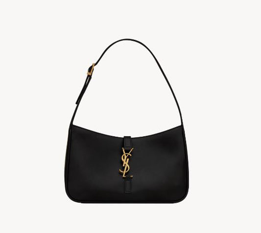 Saint Laurent Hobo Shoulder Bag (Black)