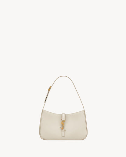 Saint Laurent Hobo Shoulder Bag (White)