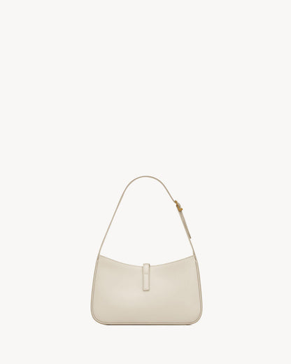 Saint Laurent Hobo Shoulder Bag (White)