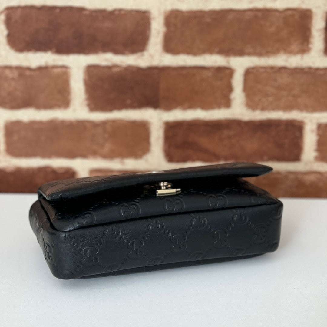 Gucci GG Milano small top handle bag (Black)