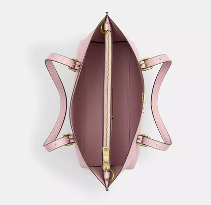 Coach Mollie Tote Bag 25 Powder Pink