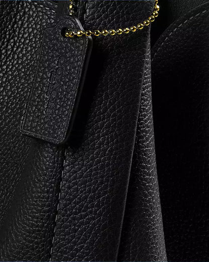 Coach Hadley Hobo 21 Hand Bag (Black)