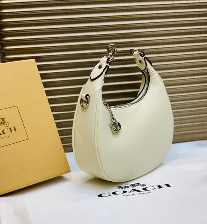Coach Jonie Bag in Signature Canvas (White)