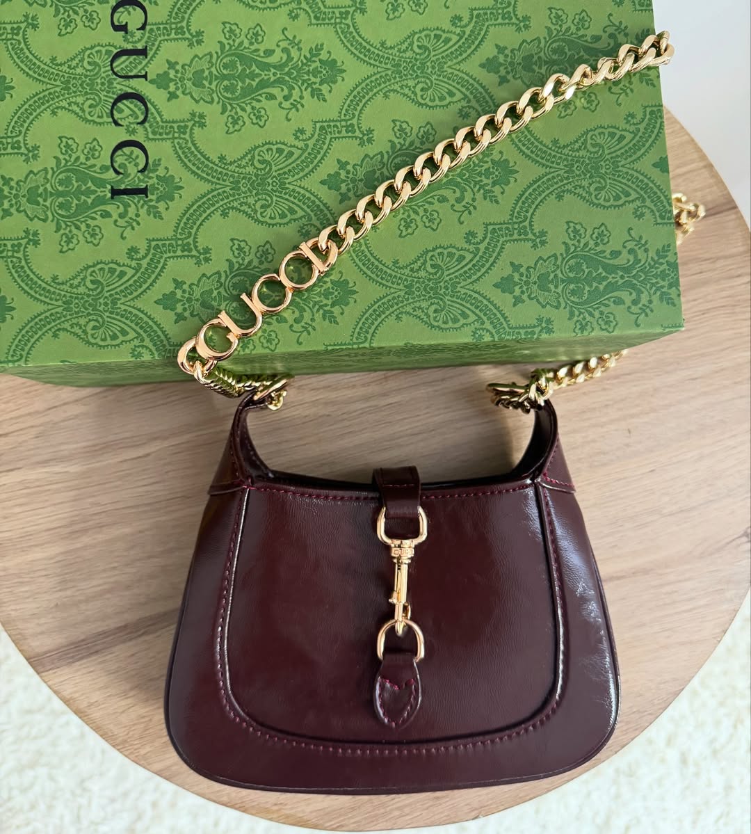 Gucci Jackie Notte bag (Maroon)