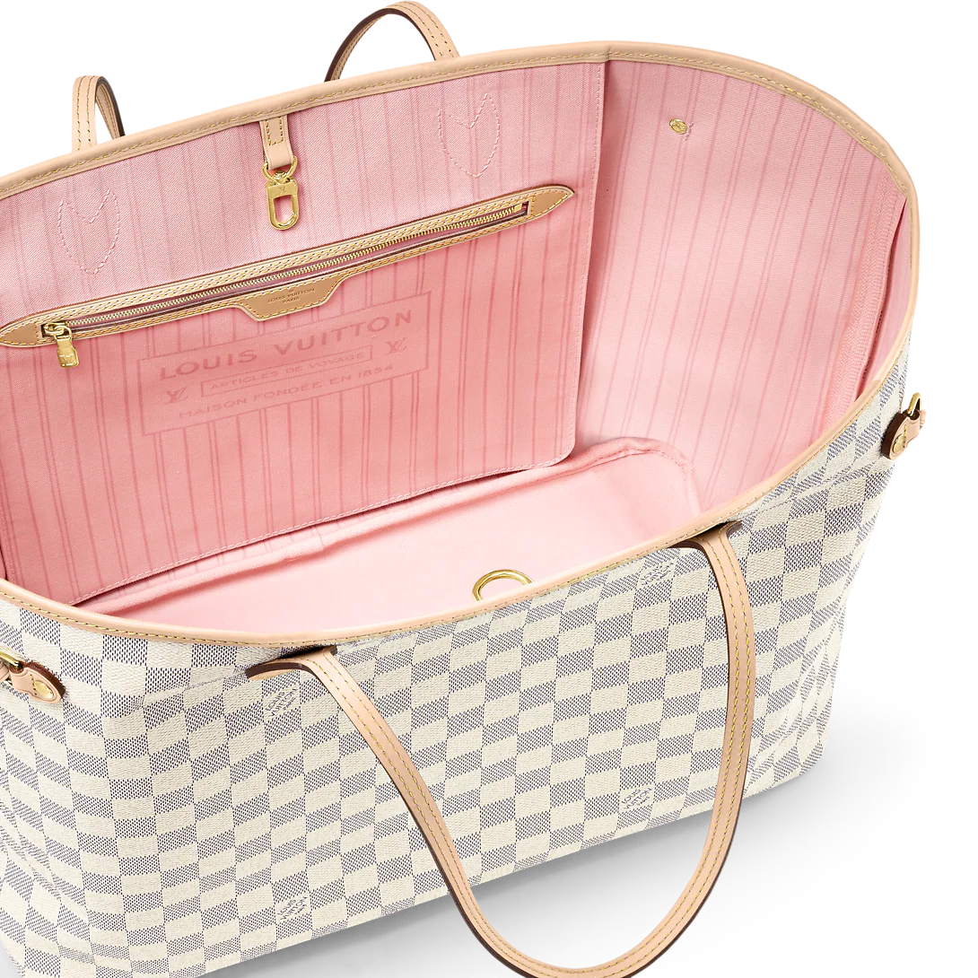 Louis Vuitton Neverful GM Tote (White)