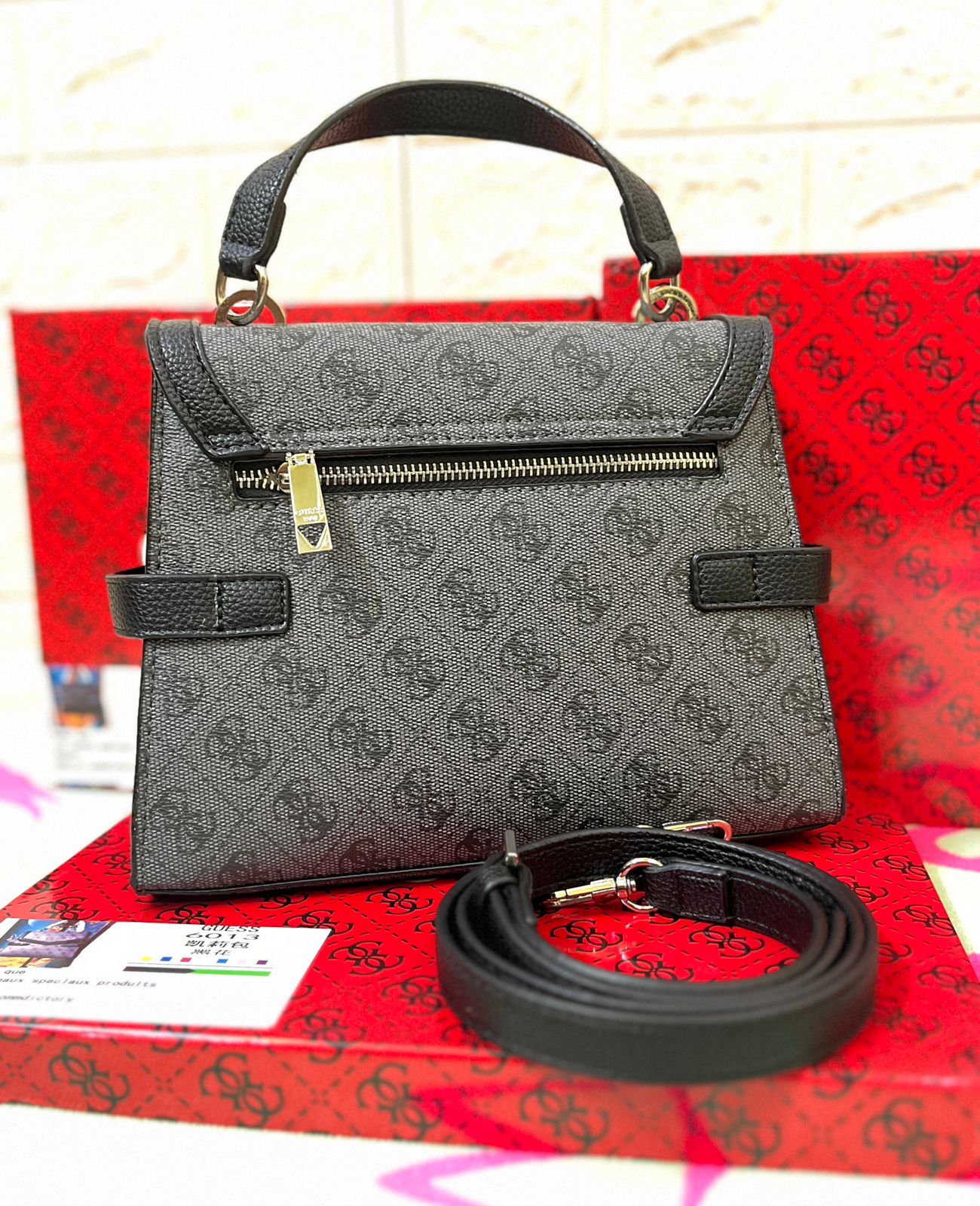 GUESS Zadie Top Handle Bag
