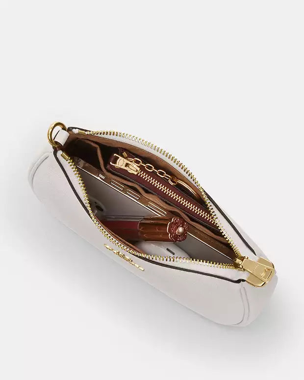 Coach Teri Shoulder Bag Plain White