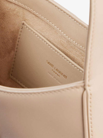 Saint Laurent Hobo Shoulder Bag (Cream)
