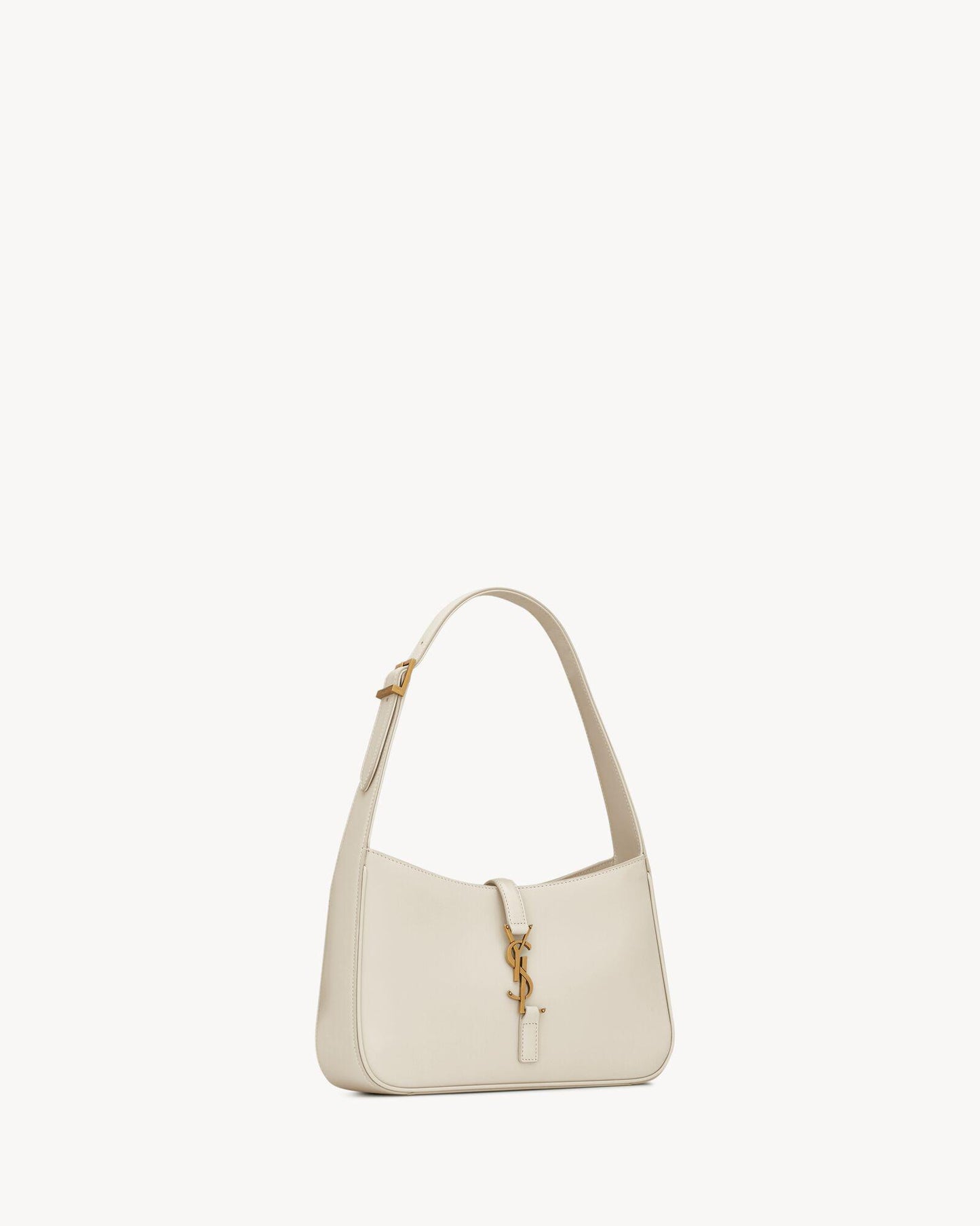 Saint Laurent Hobo Shoulder Bag (White)