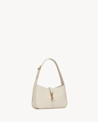 Saint Laurent Hobo Shoulder Bag (White)