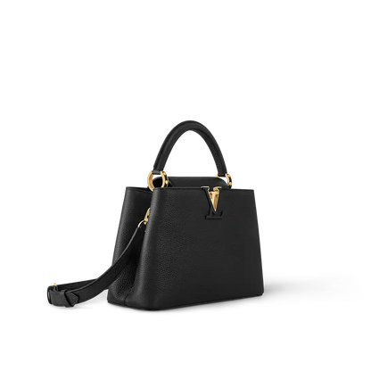 Louis Vuitton Capucines BB Hand Bag (Black)