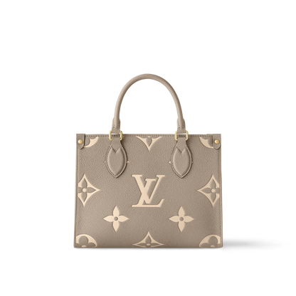 LOUIS VUITTON Empreinte On The Go PM ( Beige )
