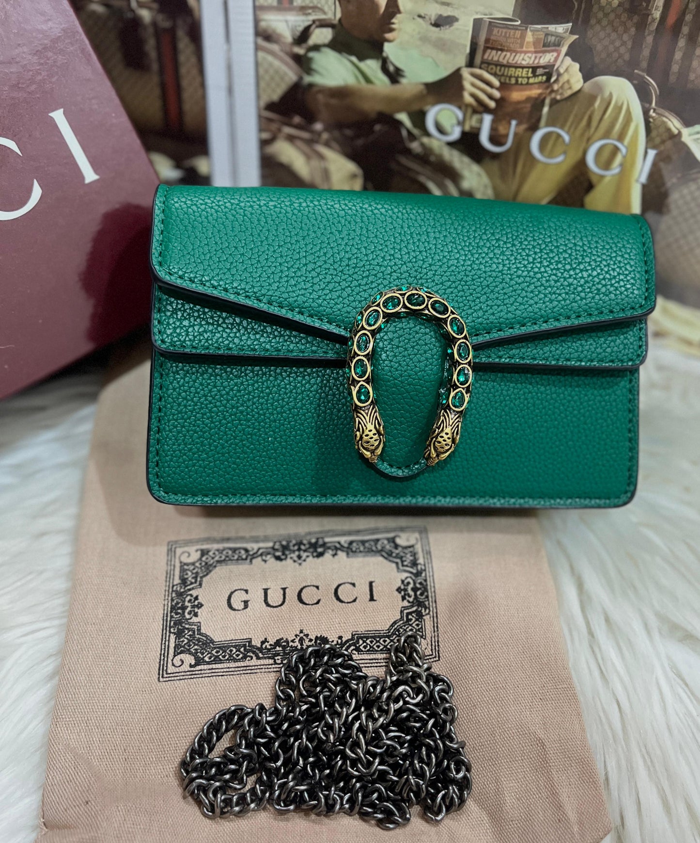 Gucci Mini Dionysus Bag (Green)
