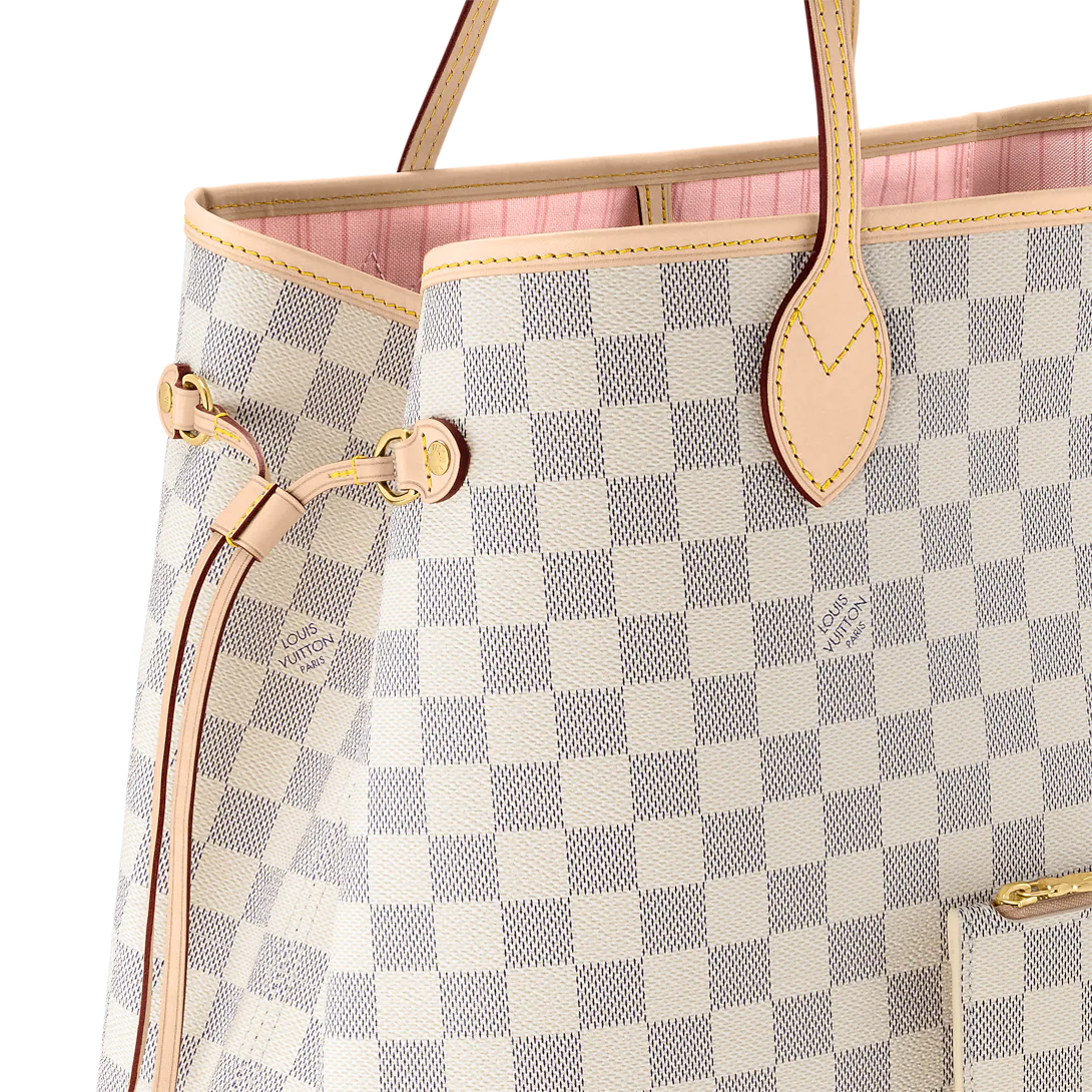 Louis Vuitton Neverful GM Tote (White)