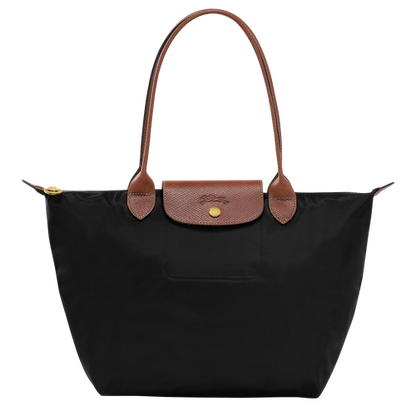 Longchamp Le Pliage M Tote Bag (Black)