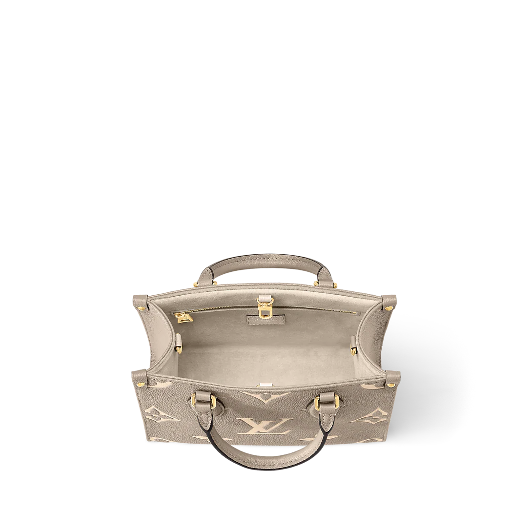 LOUIS VUITTON Empreinte On The Go PM ( Beige )
