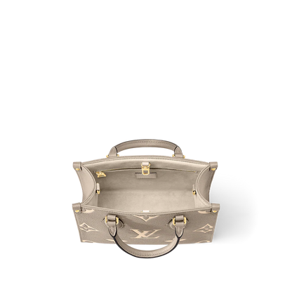 LOUIS VUITTON Empreinte On The Go PM ( Beige )