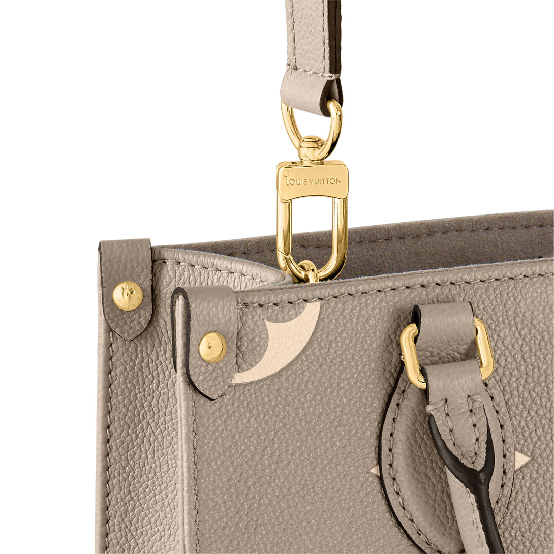 LOUIS VUITTON Empreinte On The Go PM ( Beige )