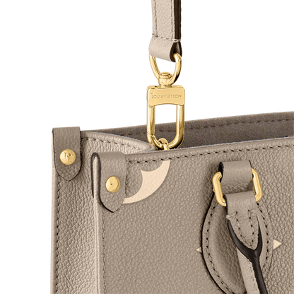 LOUIS VUITTON Empreinte On The Go PM ( Beige )