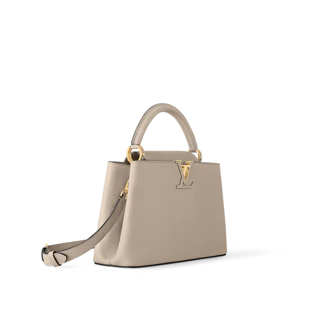 Louis Vuitton Capucines BB Hand Bag (Beige)