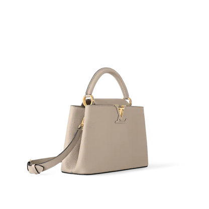 Louis Vuitton Capucines BB Hand Bag (Beige)