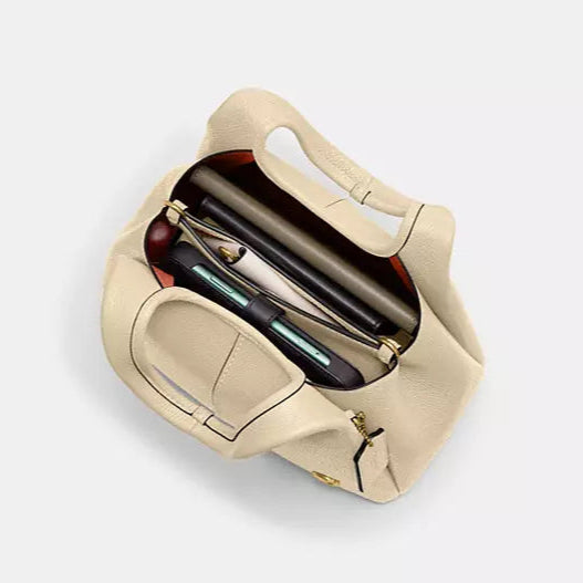 Coach Lana 23 Shoulder Bag Beige