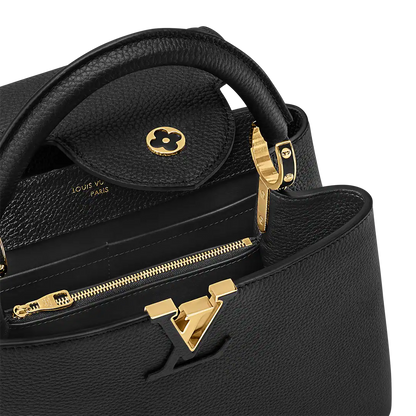 Louis Vuitton Capucines BB Hand Bag (Black)