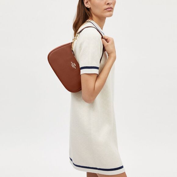 Coach Teri Shoulder Bag Brown