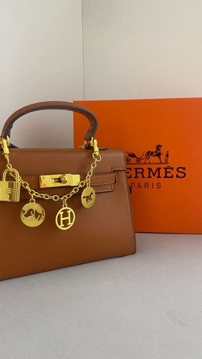 Hermes Mini Kelly 20 Bag Brown