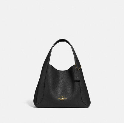 Coach Hadley Hobo 21 Hand Bag (Black)