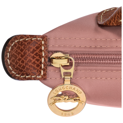 Longchamp Le Pliage Pouch with Handle (Powder Pink)