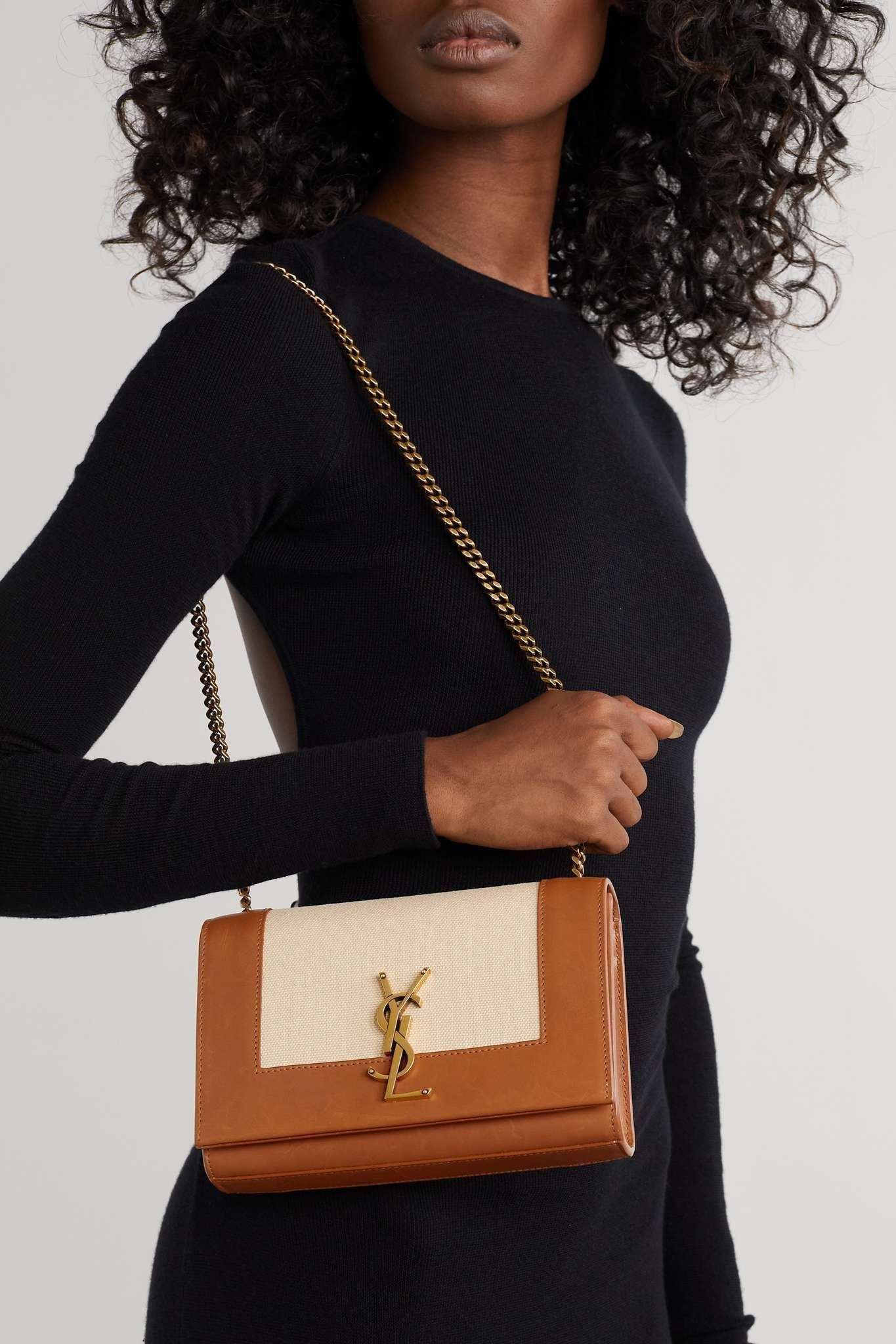 YSL Kate Crossbody Bag in Brown