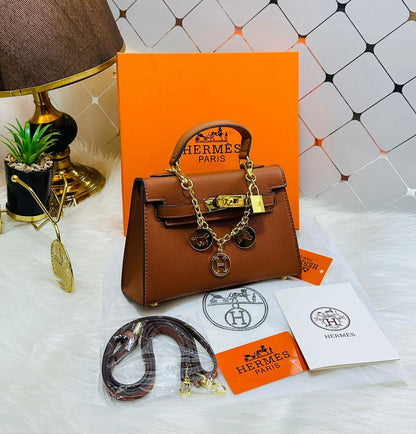 Hermes Mini Kelly 20 Bag Brown