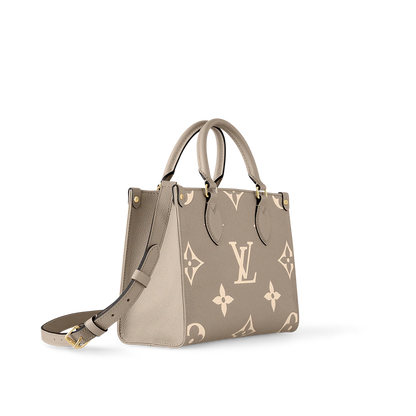 LOUIS VUITTON Empreinte On The Go PM ( Beige )