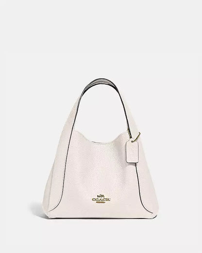 Coach Hadley Hobo 21 Hand Bag (White)