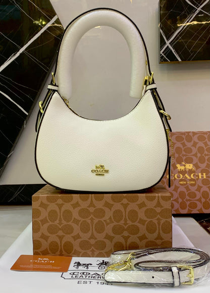 COACH Bailey Hobo Shoulder Bag Leather Design