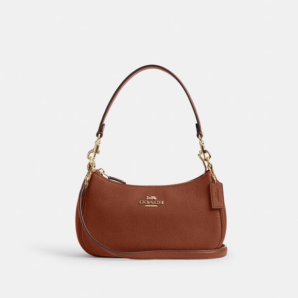 Coach Teri Shoulder Bag Brown