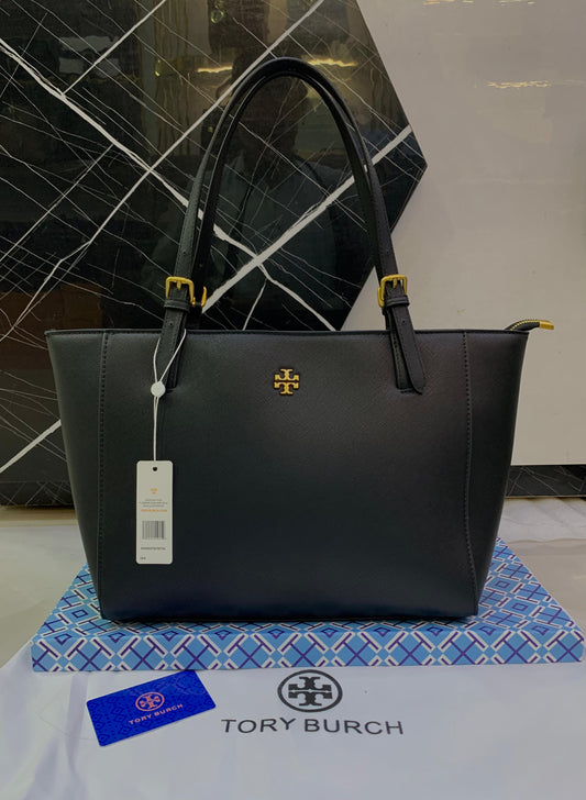 Tory Burch York Buckle Saffiano Leather Tote Bag