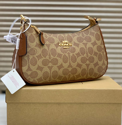 Coach Teri Shoulder Bag (Brown)