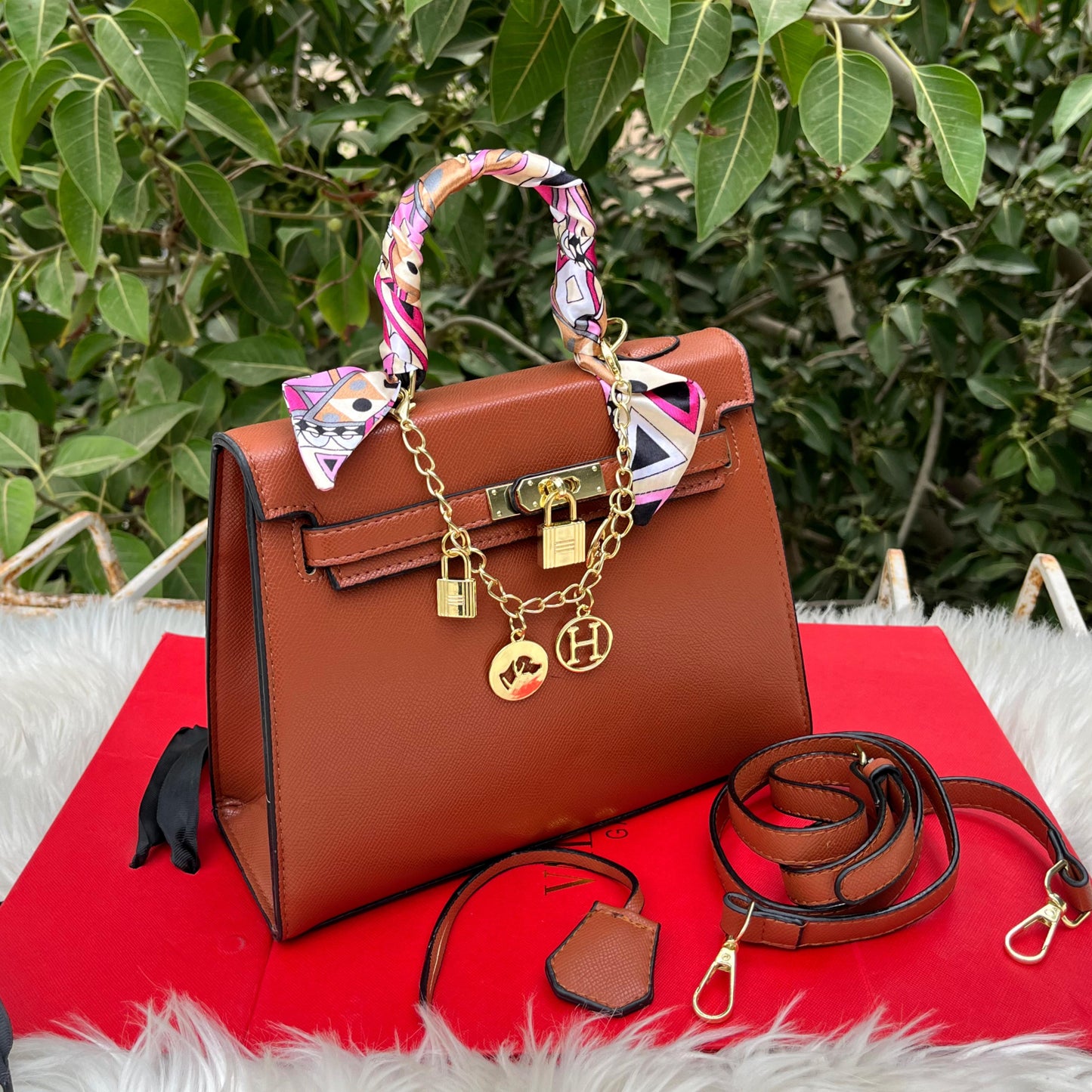 Hermes Kelly 25 Handbag (Brown)