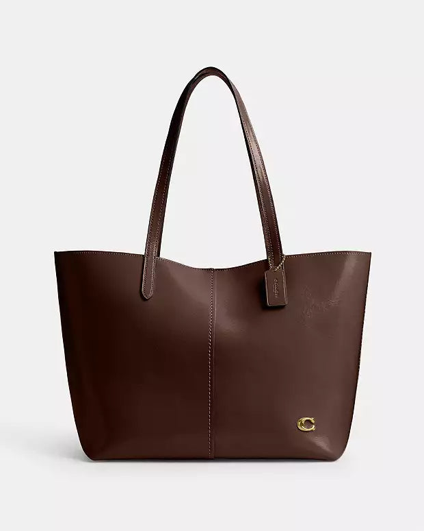 COACH North 32 Tote Bag (Mehroon)