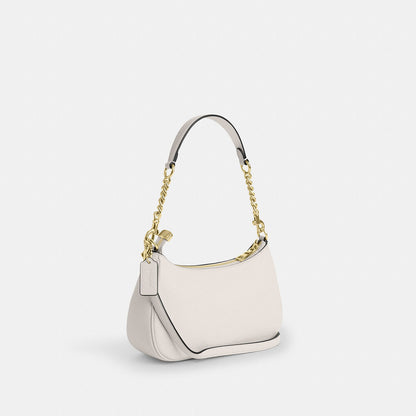 Coach Teri Shoulder Bag Plain White