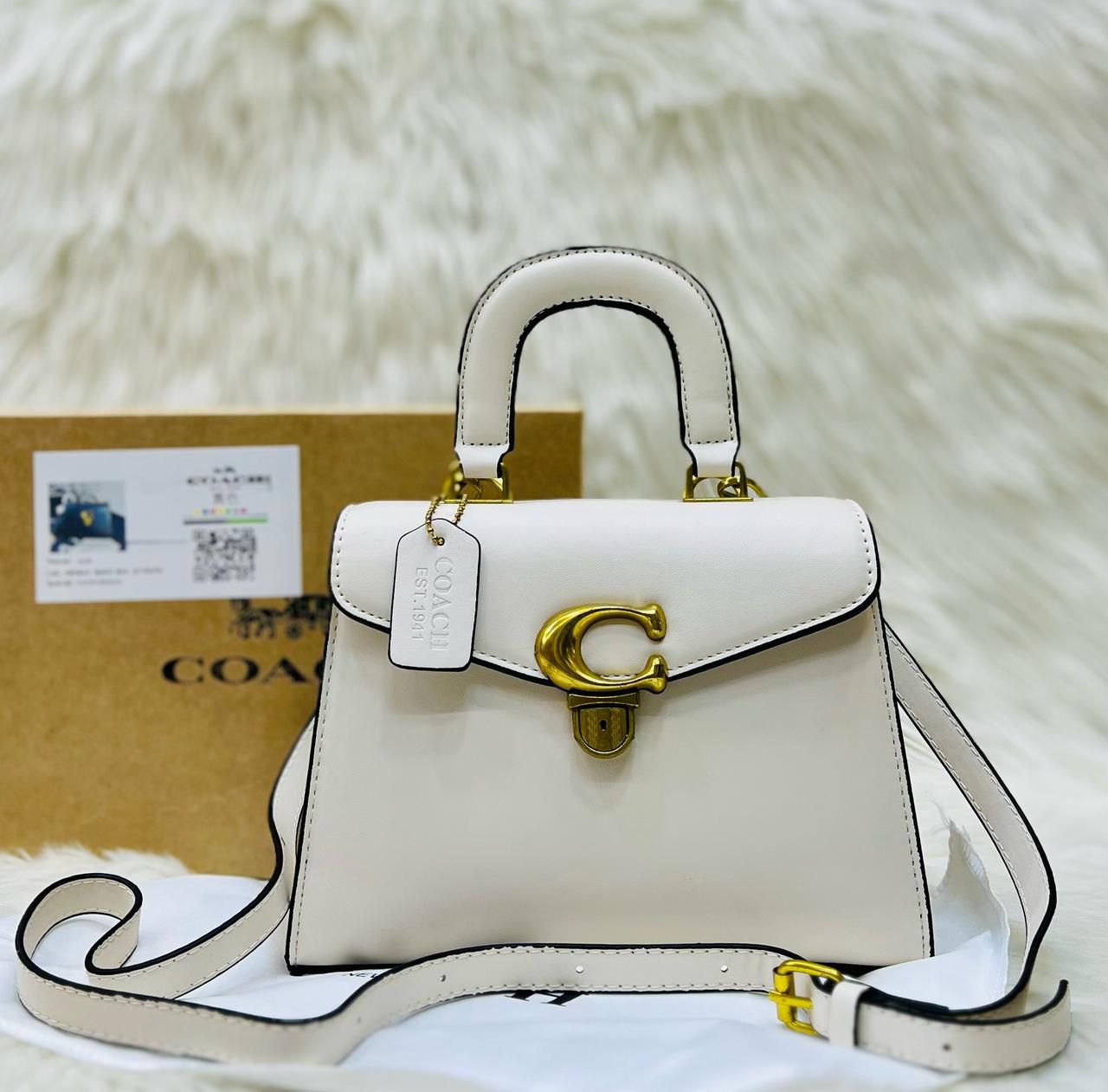 Coach Sammy 21 Top Handle Bag