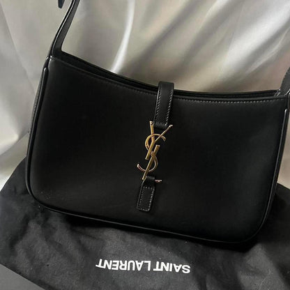 Saint Laurent Hobo Shoulder Bag (Black)