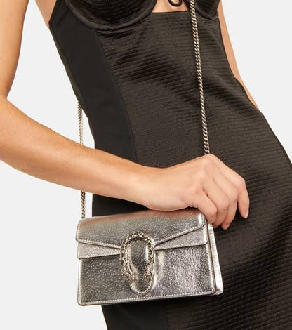 Gucci Mini Dionysus Bag (Silver)
