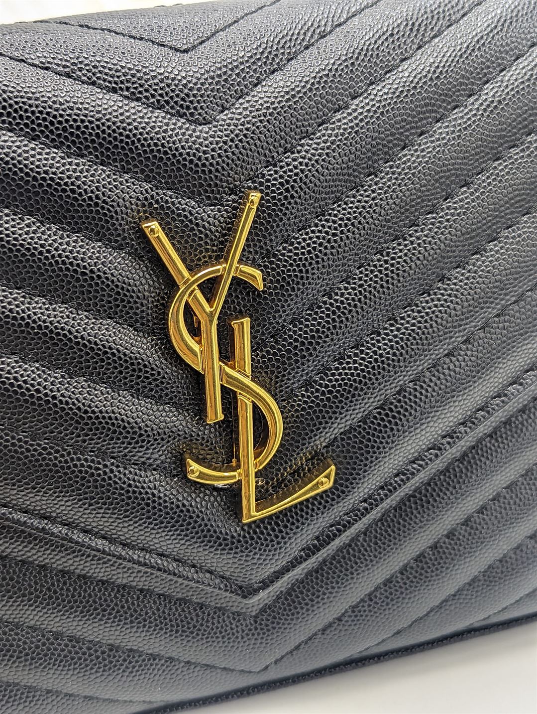 YSL Monogram Matelassé Chain Crossbody Bag
