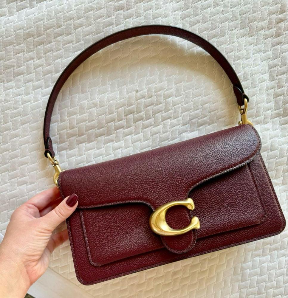 COACH Tabby 26 Shoulder Bag (Mehroon)